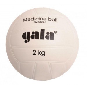 Gala míč medicinbal plastový BM0020P, 2 kg, 39481