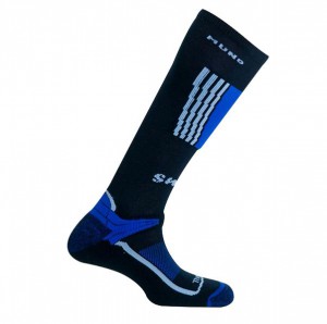 Mund ponožky SNOWBOARD 2, tm. modrá