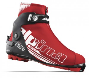 Alpina kombi boty na běžky R COMBI, red-black-white, A 5167-1, doprodej