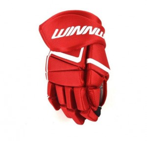 WinnWell hokej rukavice AMP500 SR, červená