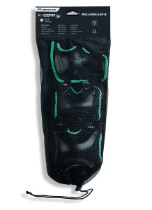 Rollerblade dámské in line chrániče X-GEAR W 3 PACK, set, black, doprodej
