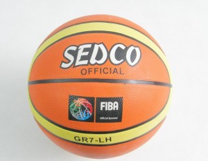 Sedco basketbalový míč orange super, vel. 7, 32580