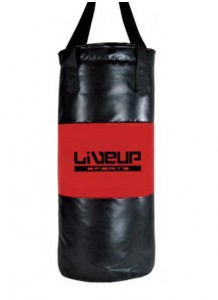 LiveUp boxovací pytel, s popruhy, 90 cm, 3965B