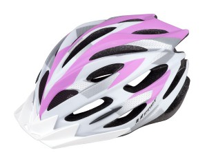 PRO-T cyklo přilba Zamora, růžovo-bílá matná, 03039