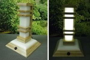 WEPA design LAMPIČKA, čtverec - zkosený, typ svítidla C, 1 ks