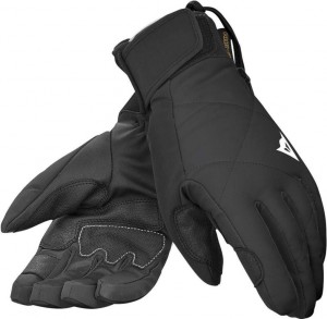 Dainese dámské zimní rukavice NATALIE LADY D-DRY GLOVE, black-black-white, doprodej