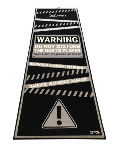 XQ MAX podložka - koberec na šipky DARTMAT Warning, 100110