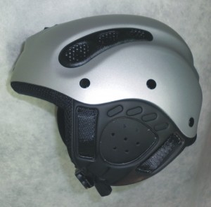 Mango lyžařská helma Freeride XP, argento gommato, FRD XP 204