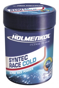 Holmenkol skluzný vosk - prášek Syntec Race COLD - ALPIN, 30 g, HO 24543