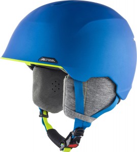 Alpina lyžařská helma - přilba Albona, blue-neon-yellow matt, 20/21