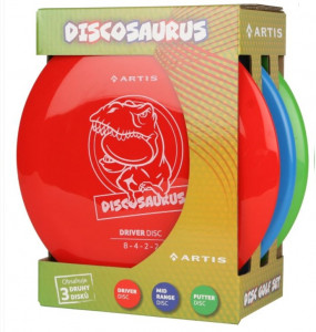 Artis freesbe Discosaurus Set