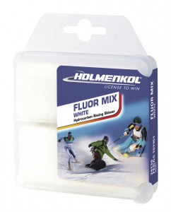 Holmenkol skluzný vosk FLUORMIX Weltcup WHITE, 2x 35  g, HO 24134
