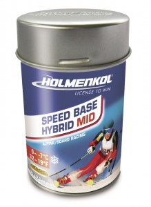 Holmenkol skluzný vosk - prášek Speed Base Hybrid MID, 75 g, HO 24550
