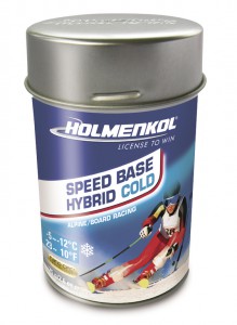 Holmenkol skluzný vosk - prášek Speed Base Hybrid COLD, 75 g,  HO 24555