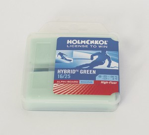 Holmenkol skluzný vosk Ski + Board Wax Hybrid Green,  2x 35 g, HO 24190