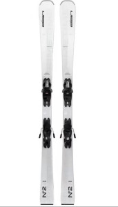 Elan dámské sjezd lyže PRIMETIME N°2 W white PS + vázání EL 9.0, set, doprodej