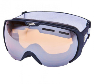 Blizzard lyžařské brýle 921 MDAVZSO, black matt, amber2, silver mirror