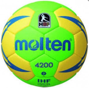 Molten míč na házenou H2X4200-GY, vel. 2