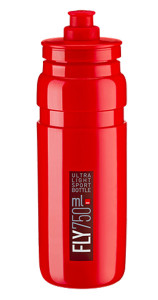 Elite láhev Fly 0,75 L, červená, bordeaux logo, 26257 