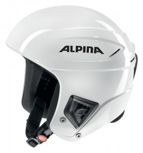 Alpina lyžařská helma - přilba Downhill Comp, white, 18/19