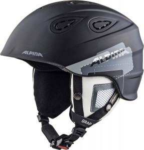Alpina lyžařská helma - přilba Grap 2.0, black matt, 18/19