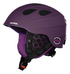 Alpina lyžařská helma - přilba Grap 2.0 LE, deep-violet matt