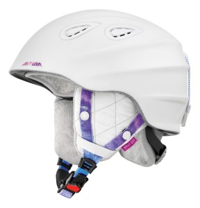 Alpina lyžařská helma - přilba Grap 2.0 LE, white-perwinkle matt