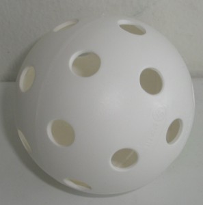Sedco florbalový míček advance, bílý, 3533