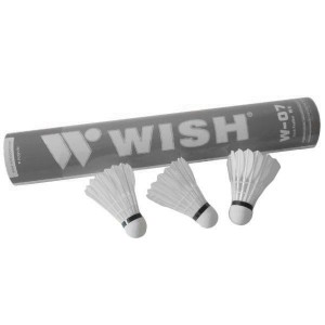 Wish míček badminton peří 805, sada 12 ks, 4172A