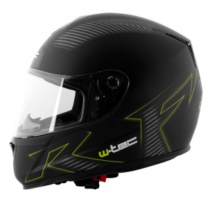W-TEC moto helma V159, černá s grafikou, 9628