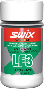 Swix práškvý vosk LF3X COLD POWDER -12 °C/ -32 °C, + DÁREK