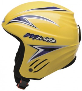 Mivida lyžařská helma - přilba PRO-RENT, yellow