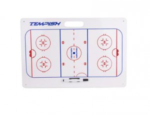 Tempish trenérská taktická tabulka 61x41cm, hokej