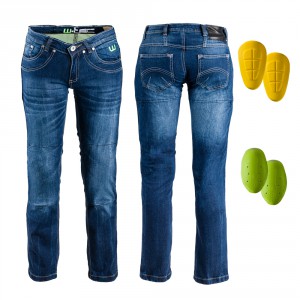 W-TEC dámské moto jeansy B-2012, 12256