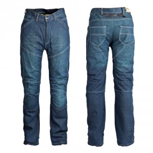 Roleff pánské jeansové moto kalhoty Kevlar, M110