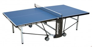 Donic stůl na stolní tenis (+ síťka) Outdoor Roller 1000, modrá,  exterier