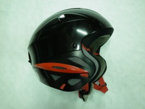 Alpina lyžařská - snowboard helma Para, black-red, A9027234grey matt, doprodej