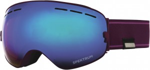 Spectrum sjezdové brýle Polarized Edition Prune,  polarized Brown Revo Blue (clear Light Purple)