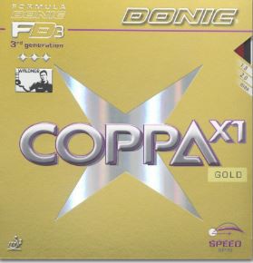 Donic potah na pálku ping pong Coppa X1 Gold, 14001209