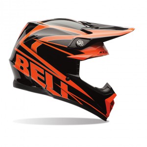 BELL motokrosová přilba  Moto-9, oranžovo-černá, 05210