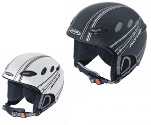 Alpina lyžařská helma Lips, black - silver matt, doprodej
