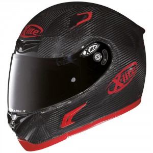 X-Lite moto helma X-802RR Puro Sport Carbon, černo-červená, 06869