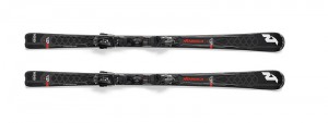 Nordica sjezdové lyže GT 75 EVO + vázání, black-red, set, doprodej