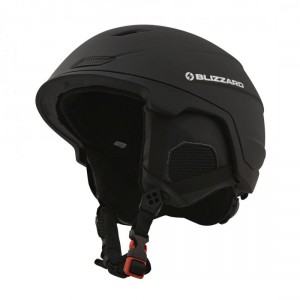 Blizzard helma-přilba  Double ski helmet, black matt - doprodej 
