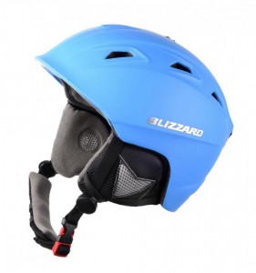 Blizzard helma-přilba Demon ski helmet, neon-blue matt - doprodej 