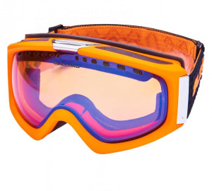 Blizzard lyžařské brýle 933 MDAVZS, neon orange matt, amber2, blue mirror