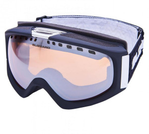 Blizzard lyžařské brýle 933 MDAVZS, black matt, amber 2, silver mirror