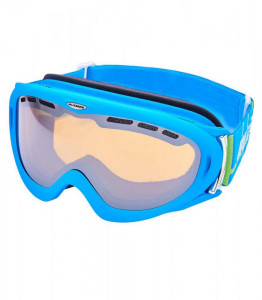 Blizzard lyžařské brýle 905 MDAVZFO, neon blue matt, amber2-3, blue mirror, photo