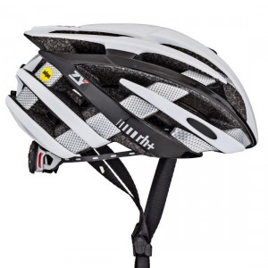 RH+ cyklo helma ZY MIPS, shine white-shiny black-shiny carbon	