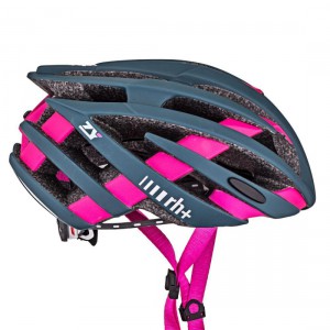 RH+ dámská cyklo helma ZY, shiny blue-bridge matt fuchsia	